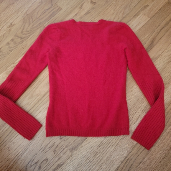 100% Cashmere Boat Neck Pull Over Sweater - Picture 10 of 11